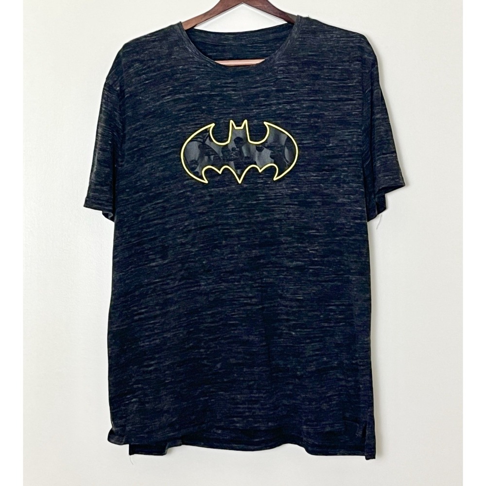 Batman Graphic T-Shirt Men's XL Charcoal Gray DC Comics Superhero Animation
